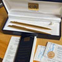 Caran d’Ache Madison Set Gold – Kugelschreiber & Bleistift &
