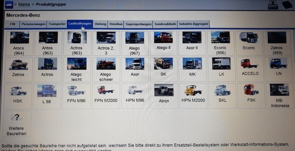 Alle Werkzeuge: Mercedes Benz Diagnose System komplett – Gebraucht aus Chur von P0WER