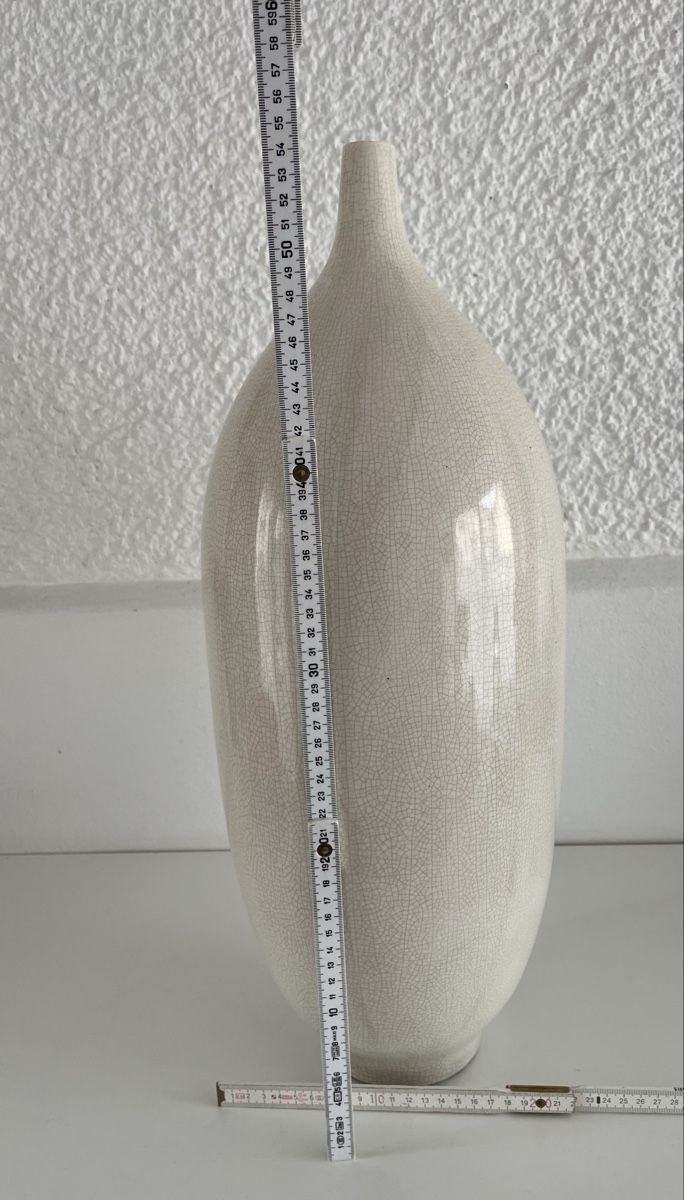 Vasen & Gefässe: Bodenvase aus Keramik / Krakelee Oberfläche – Gebraucht aus Wetzikon ZH von seli03 8