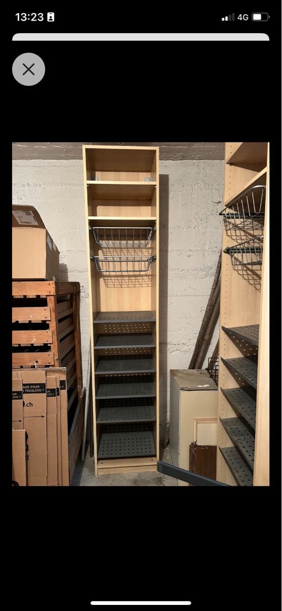Garderobe: Zwei Komplement Schränke Holzoptik gebraucht – Gebraucht aus Gersau von bir_phb5