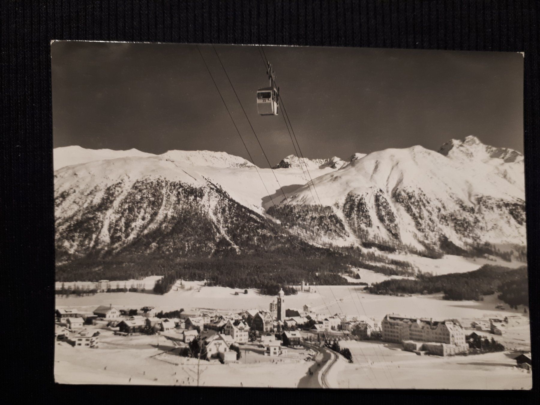 Ansichtskarten: . LUFTSEILBAHN CELERINA – Gebraucht aus Ponto Valentino von giorgia06