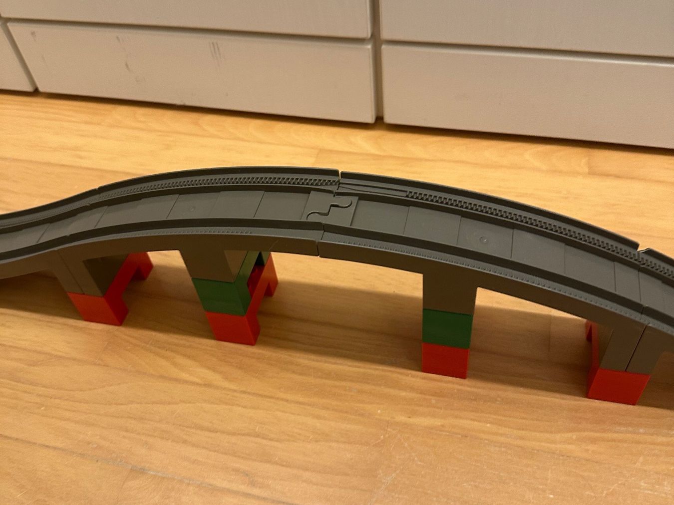 Lego Kit di costruzioni: LEGO Duplo Eisenbahnbrücke – Usato da Ziefen venduto da elika 1