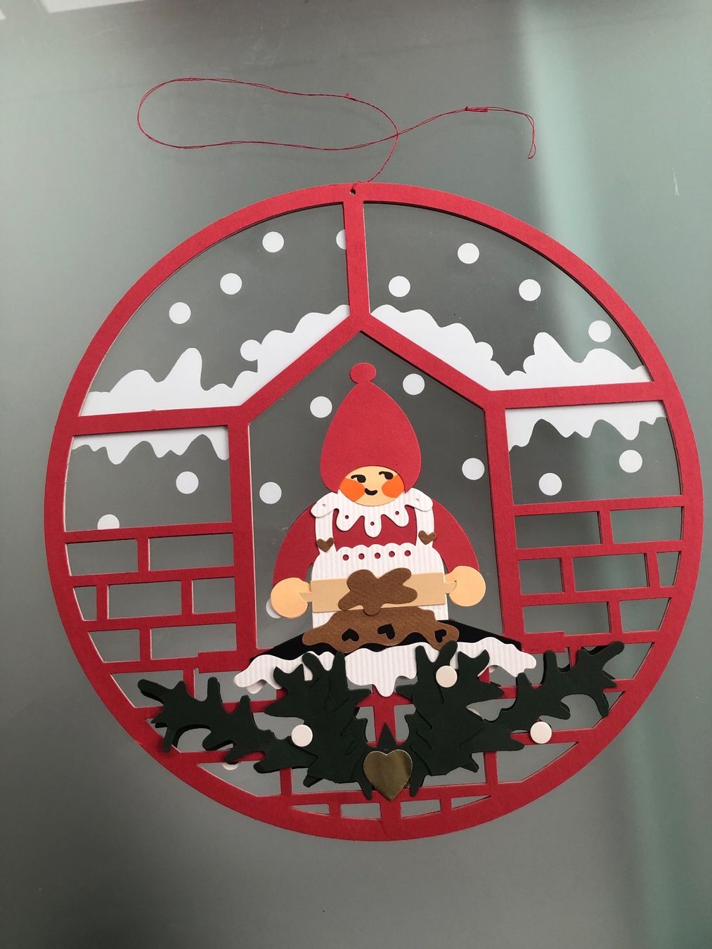 Alle Dekorationen: Deko Fensterbild  Winter – Neu (gemäss Beschreibung) aus Thalwil von Sommerwende 1