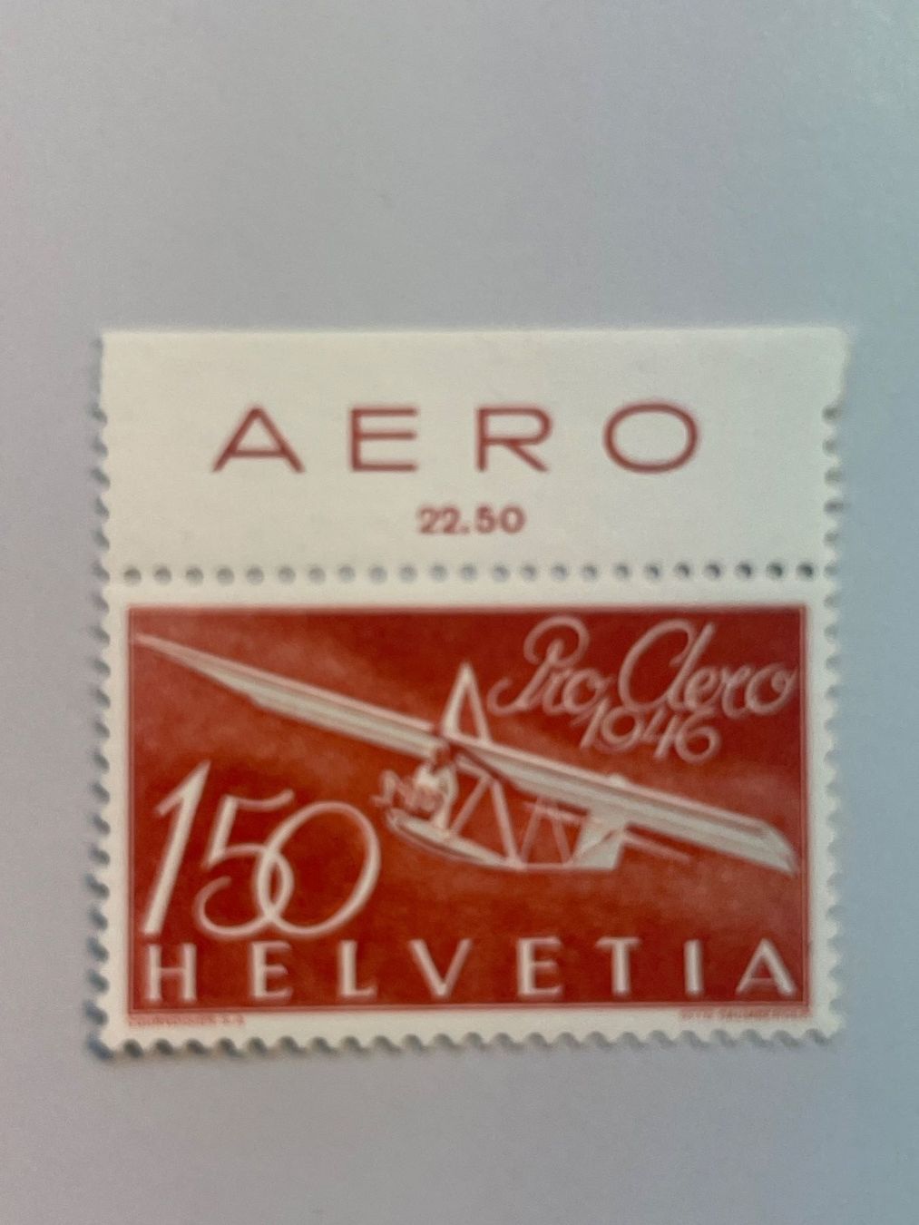 Tutti i francobolli: 1946, Pro Aero, F41, postfrisch – Usato da Küssnacht am Rigi venduto da POSTOMASTER