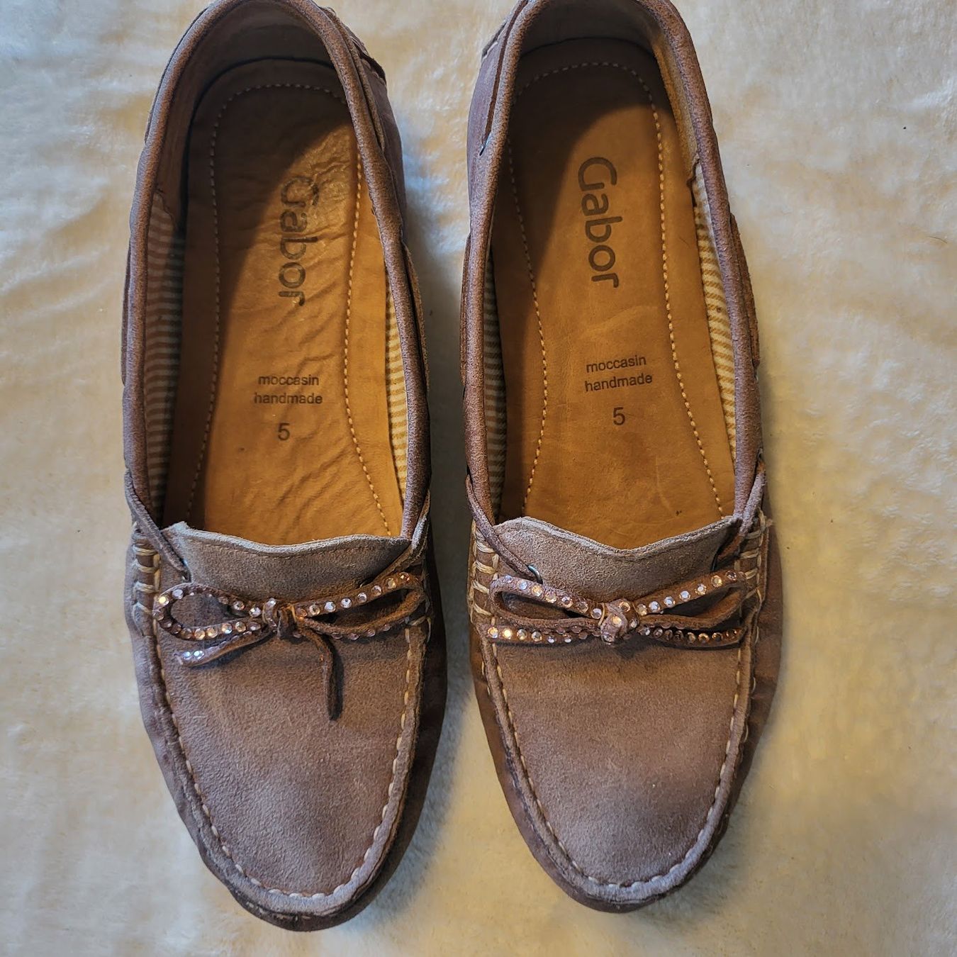 Gabor Scarpe da donna: Wunderschöner GABOR Mokassins Gr. 37 – Usato da Tägertschi venduto da TheChange 3