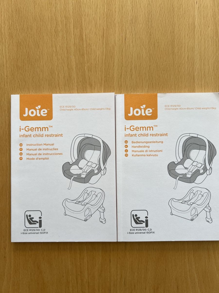 Joie Seggiolini per auto: Joie, i-Gemm, Babyschale – Nuovo (secondo la descrizione) da Basel venduto da ast_7yz8 4