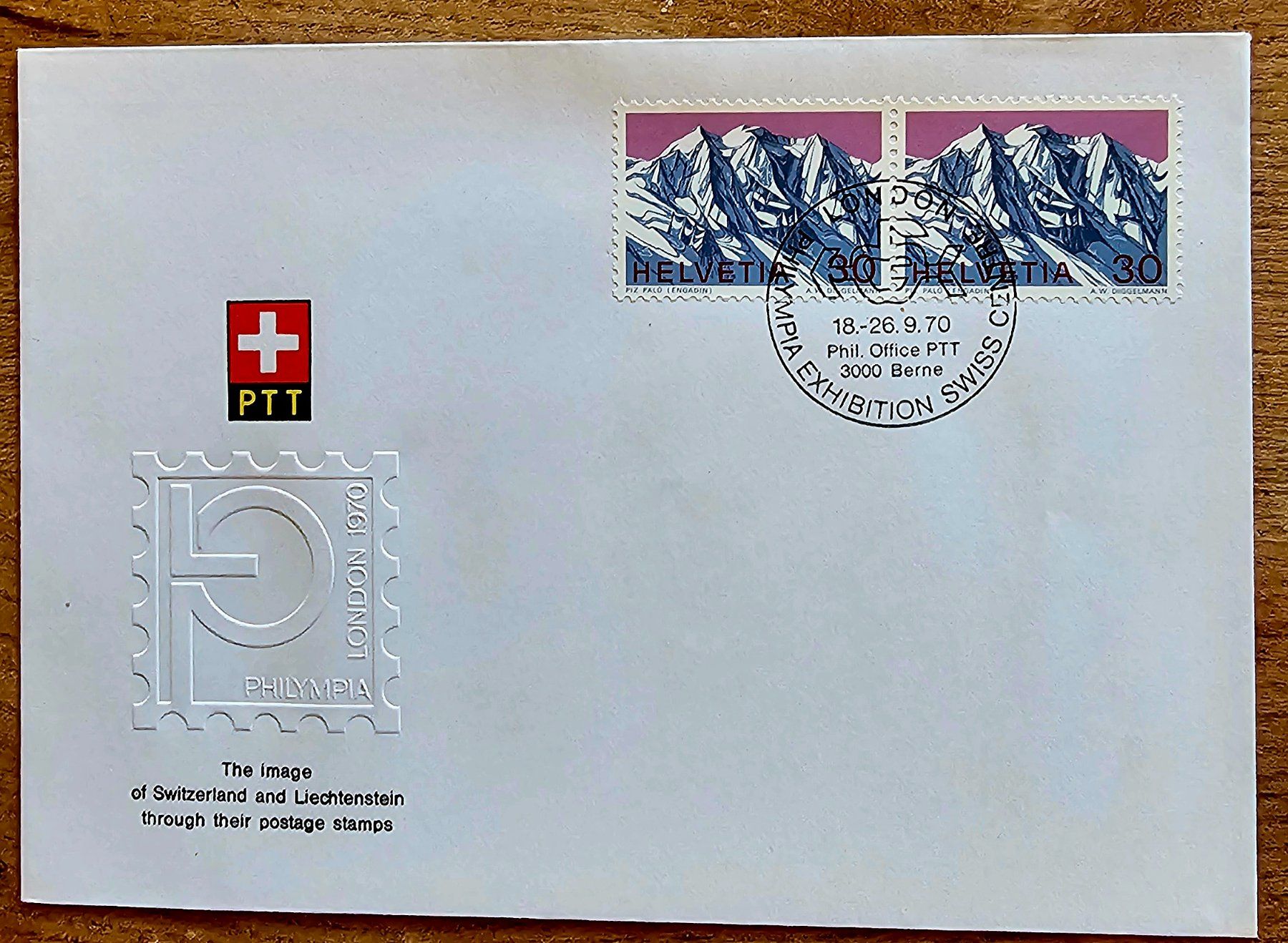 Alle Briefmarken: Suisse - lettre avec obl..spéciale, 1970 – Neu (gemäss Beschreibung) aus Les Valettes von Nuba1