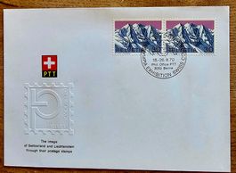 Suisse - lettre avec obl..spéciale, 1970
