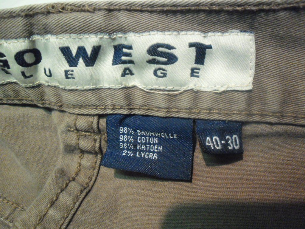 Pantalons: Hose 40-30 , Go West , Baumwolle – D'occasion à Büren SO par omsa 4