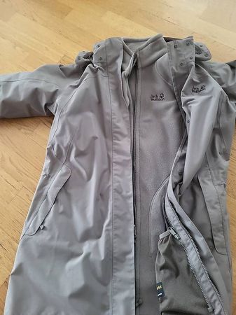 Jack Wolfskin Winterjacke mit Fleecejacke Gr. XL Regenjacke