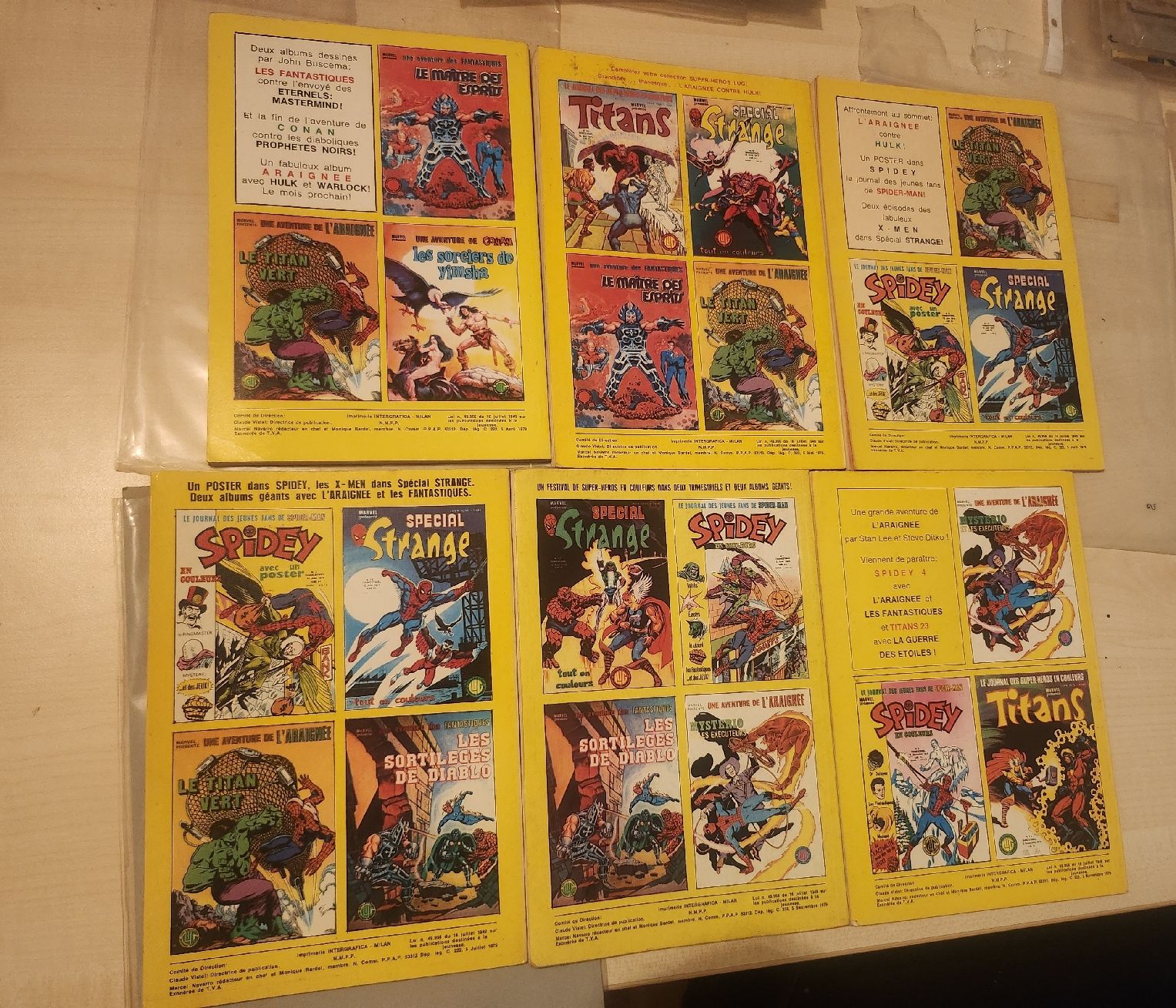 Fumetti: Marvel comics lot de 06 articles en français – Usato da Romont FR venduto da Alejandro111 1