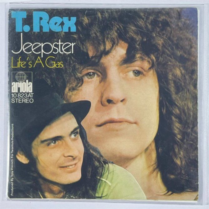 Schallplatten: Single: T. REX - Jeepster (1971) – Gebraucht aus Frenkendorf von Yard-Sale-2000