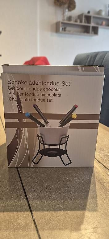 Set di piatti: Set pour fondue chocolat – Usato da Ste-Croix venduto da kar_9x7w