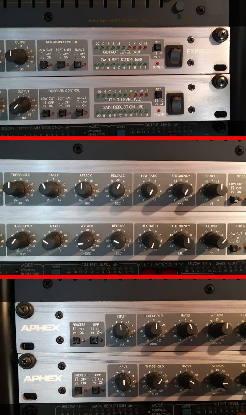 Platines de mixage: 2x Aphex Expressor 651 - Studio Compressor – D'occasion à Bern par beerzel 1