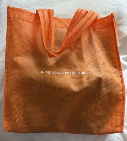 United Colors Of Benetton - Orange Tote Bag