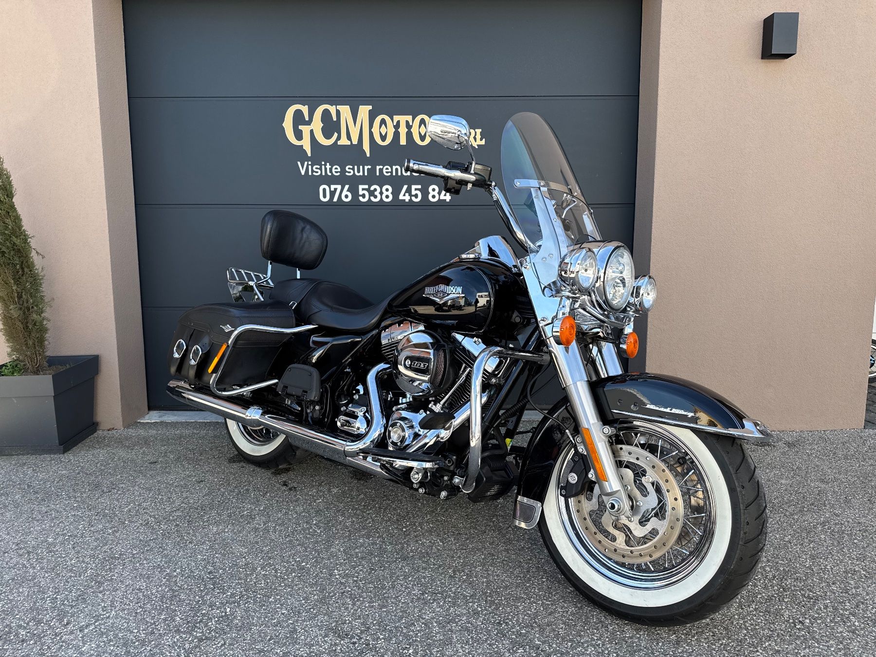 Harley-Davidson Chopper: Harley Davidson Road King 103 Touring LEASING POSSIBLE – Usato da Echallens venduto da HD90 1