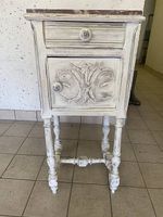 Table de chevet avec plateau en Marbre