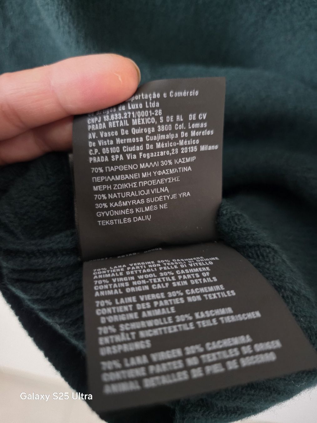 Prada Maglioni & Felpe: Prada Rollkragenpullover mit Ellbogenpatches Gr 40/42(It.44) – Usato da Kölliken venduto da ann_vf62 6