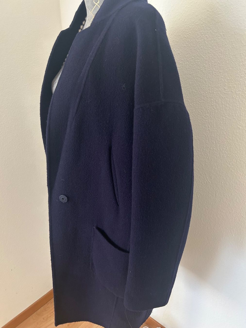Mäntel: New LEONARDO Wollmantel Oversized Blau M Neu – Neu und originalverpackt aus Zumikon von NG1979 4