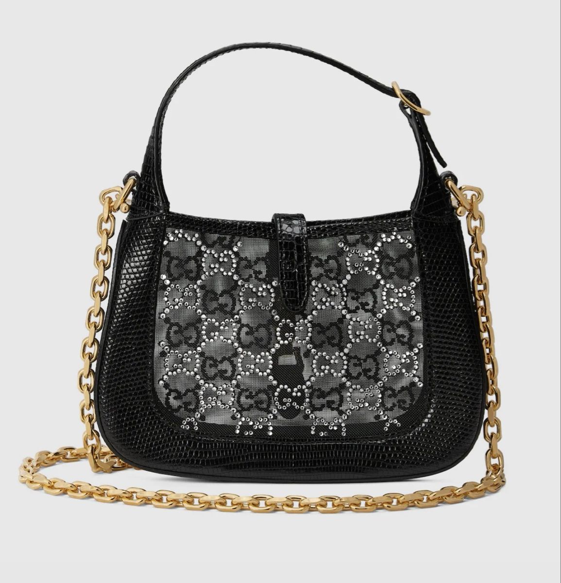 Gucci Borse da donna: Jackie 1961 Mini-Henkeltasche aus Eidechsenleder – Nuovo e nell'imballaggio originale da Dübendorf venduto da Viktorija_95 1