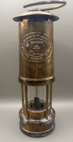 Grubenlampe E. Thomas & Williams Wales Messing