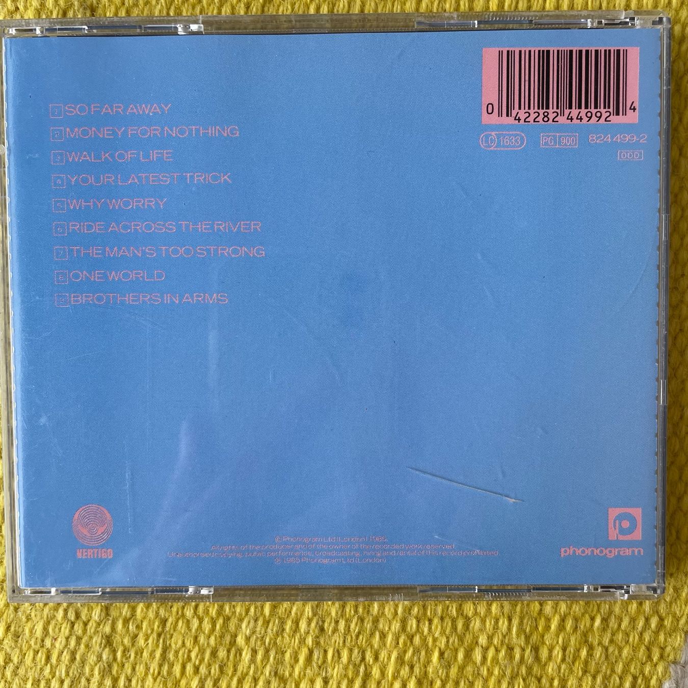 CD: DIRE STRAITS-BROTHER IN ARMS – Usato da Rorschacherberg venduto da CD-Roli 1