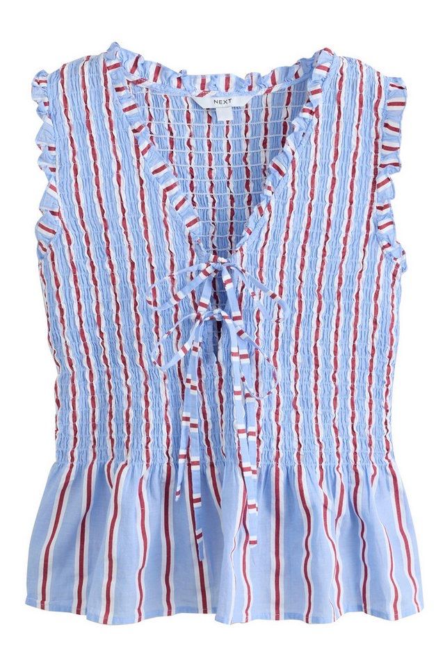 Next Camicette: Next Top gerafft Hellblau Baumwolle 42 – Nuovo (secondo la descrizione) da Basel venduto da Chocolate_Cupcake