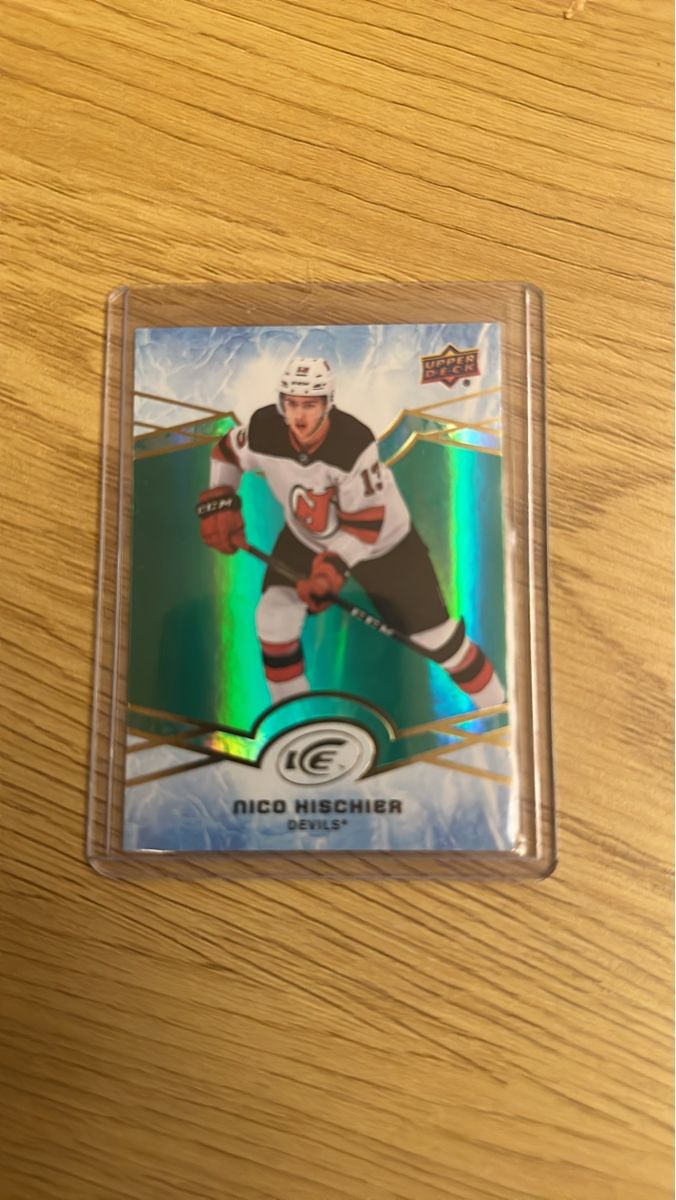 NHL Carte collezionabili: Nico Hischier - New Jersey Devils - Upper Deck Ice – Nuovo (secondo la descrizione) da St. Stephan venduto da MinoPP