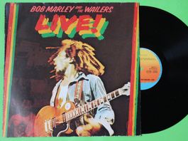 Bob Marley & The Wailers - Live LP Vinyl 12" Sonderauflage