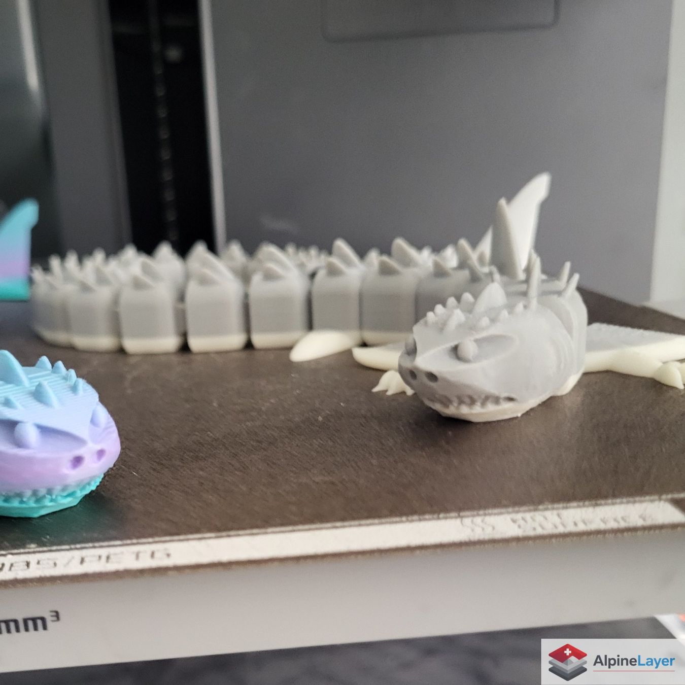 Giocattoli: Articulated Shark Dragon 3D Printed Figure – Nuovo (secondo la descrizione) da Losone venduto da AlpineLayer 2