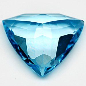 Pietre preziose: Topas-Trilliant,5.94 ct.; blau – Nuovo (secondo la descrizione) da Horgen venduto da Agopton 1