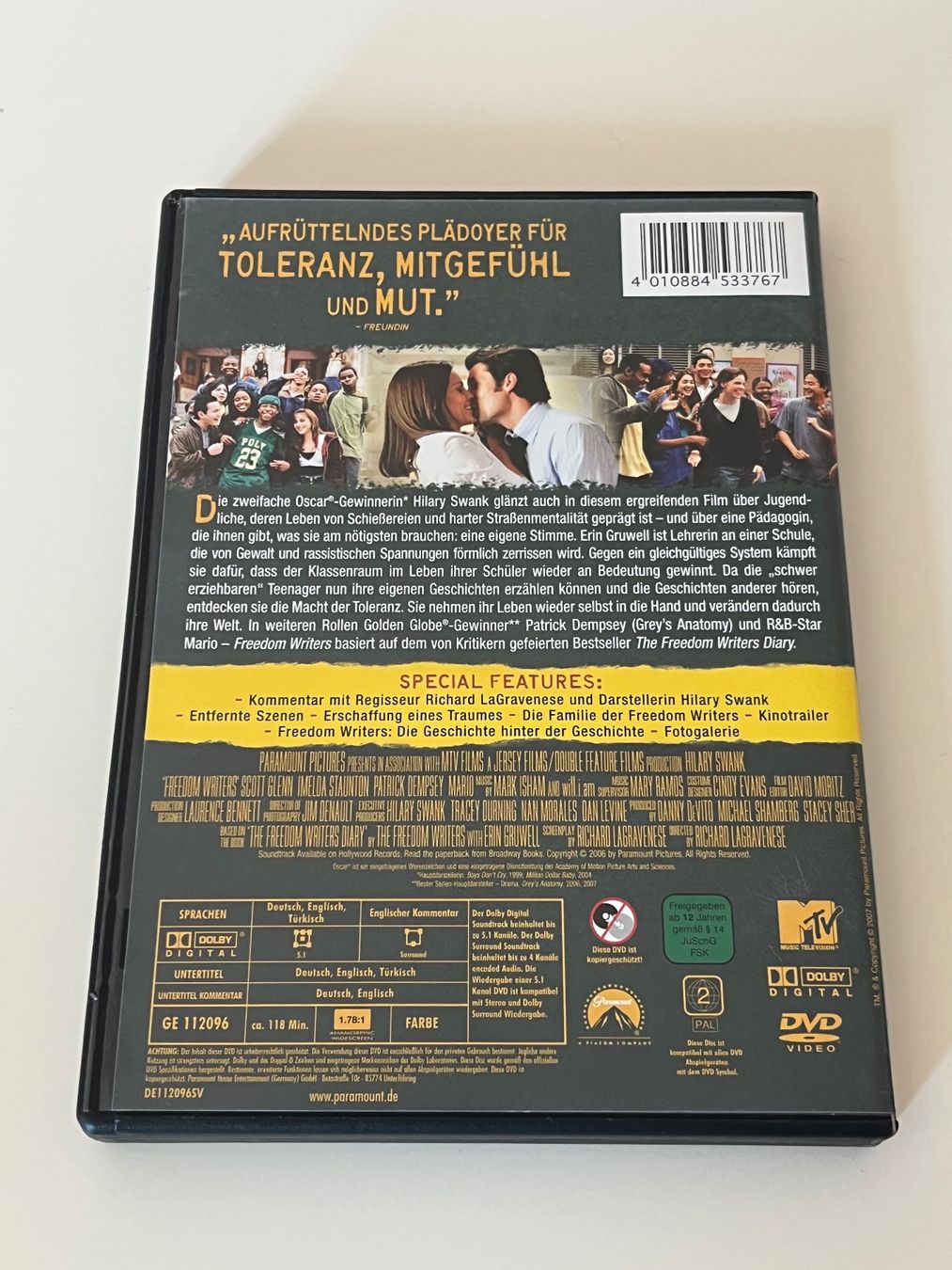 Tutti i DVDs: Freedom Writers DVD – Usato da Altstätten SG venduto da sheamus 1