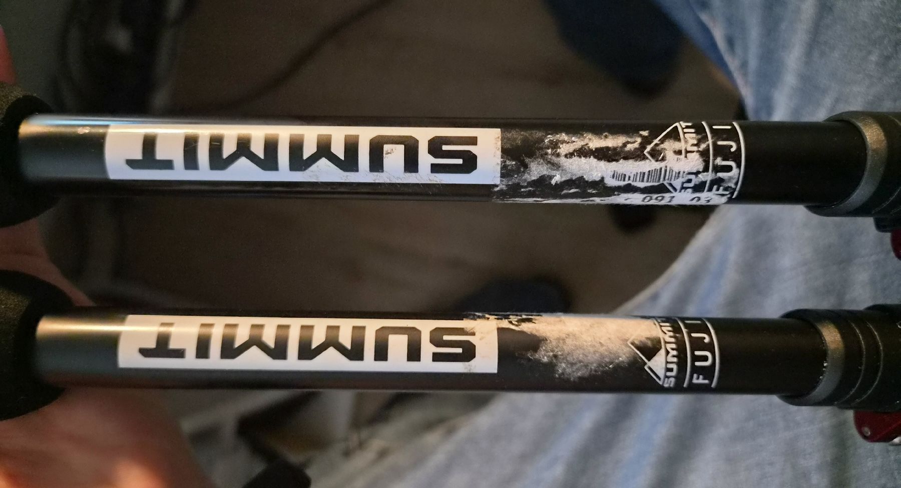 Wanderstöcke: Bâtons de marche Summit Fuji 135cm – Neu (gemäss Beschreibung) aus Tavannes von Setev12789 1