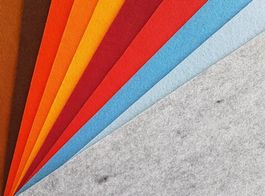 BASTELFILZ-SET 10 PLATTEN 30x30 cm Set 25 FELT DIY
