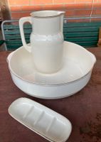 Wasch-Set, Krug, Schale, Seifenschale, Vintage