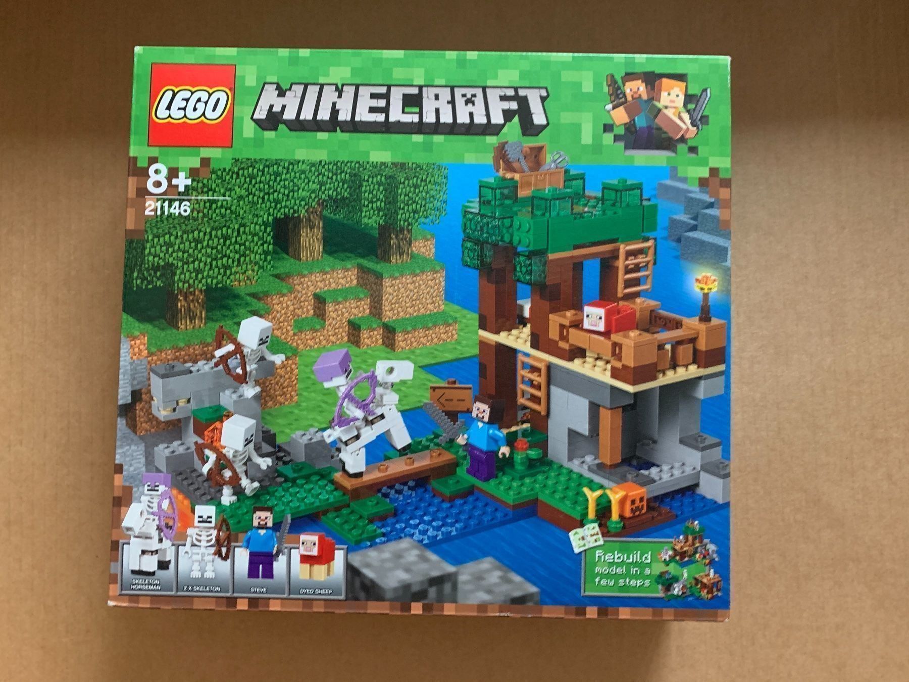 Lego Kit di costruzioni: Lego 21146 - Minecraft - Skelette – Nuovo e nell'imballaggio originale da Basel venduto da zekzek