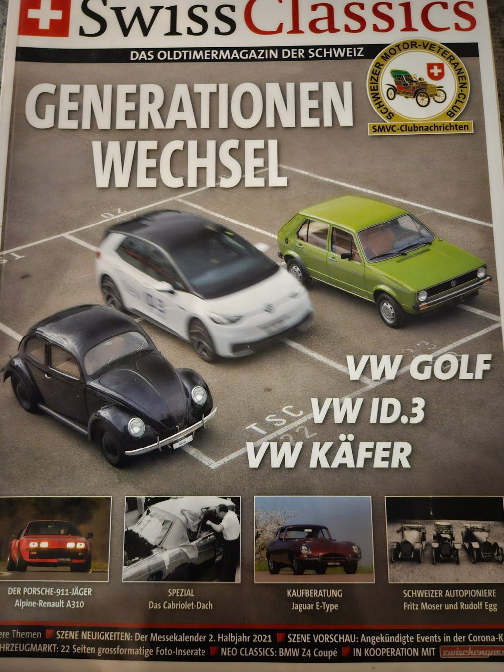 Jaguar Accessori per altri veicoli: Swissclassics 3/21 VW Käfer Golf E Type Alpine A310 Egg xa – Usato da Flawil venduto da sr1_f6st