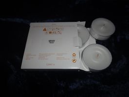 PartyLite - 4 Maxi-Teelichter Olivenhain