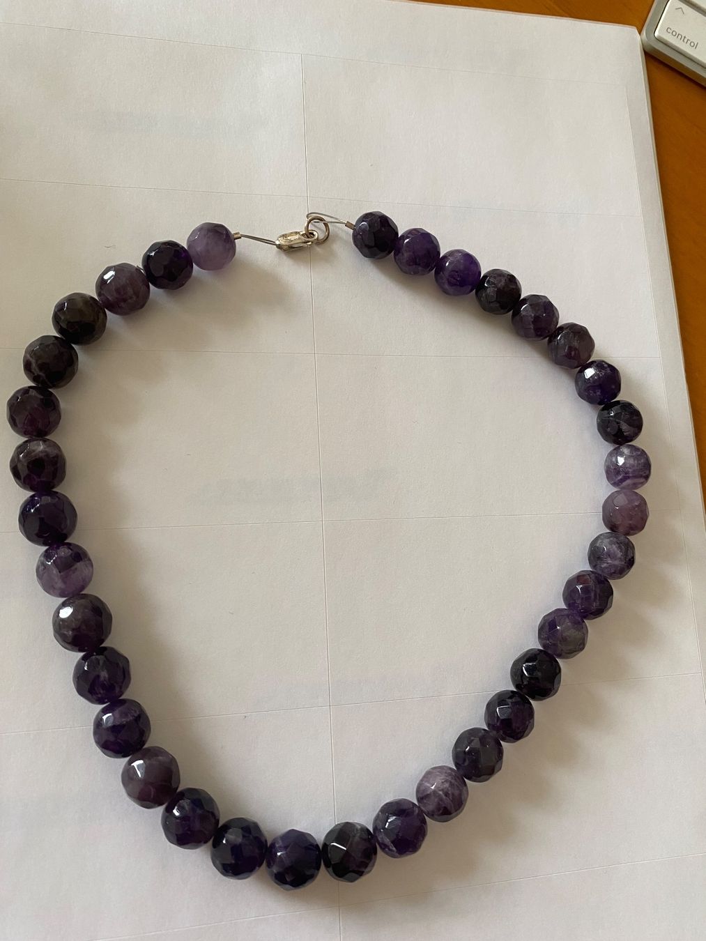 Colliers: collier  pierres amethyste – D'occasion à Fribourg par Evita9Vintage