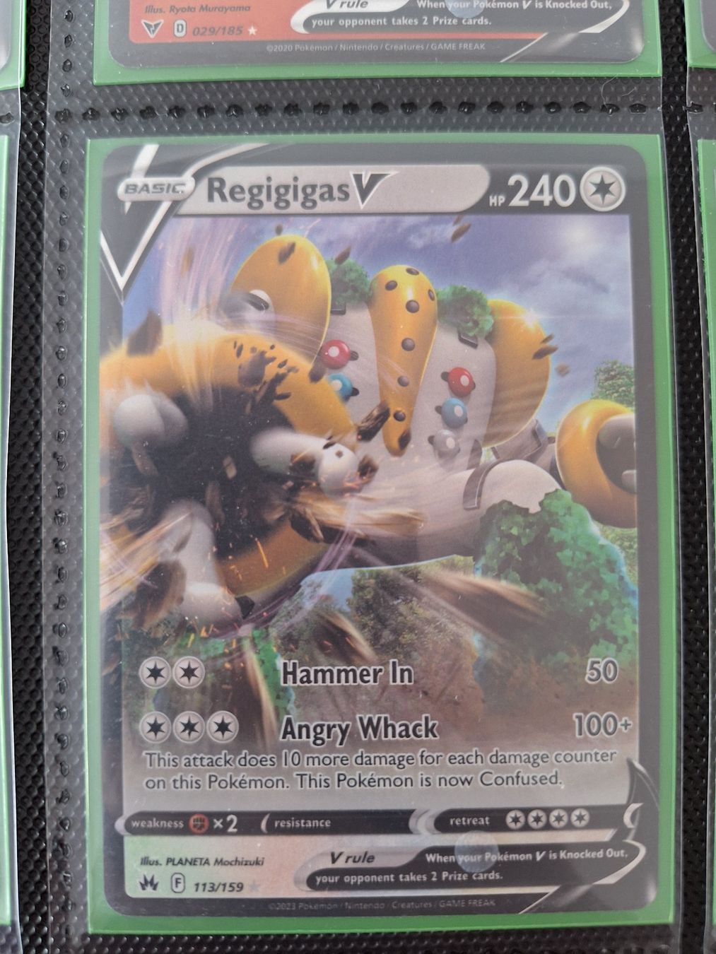 Pokémon Carte collezionabili: Regigigas V – Usato da Altstätten SG venduto da GGsGameshop