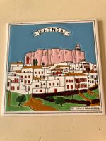 Keramik Untersetzer Wandfliese Patmos Griechenland
