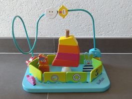 Jouet bateau fil Boïkido en bois, dès 18 mois