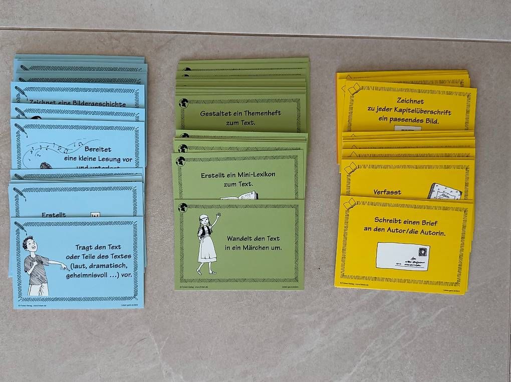 Altro materiale scolastico: Lesen ganz anders (Finken Kartei) – Usato da Schönenbuch venduto da Herbie6446 1