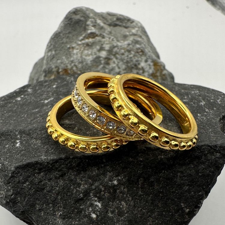 Stahl Ring Set Grösse 52 (Neu (gemäss Beschreibung)) in Basel für CHF ...