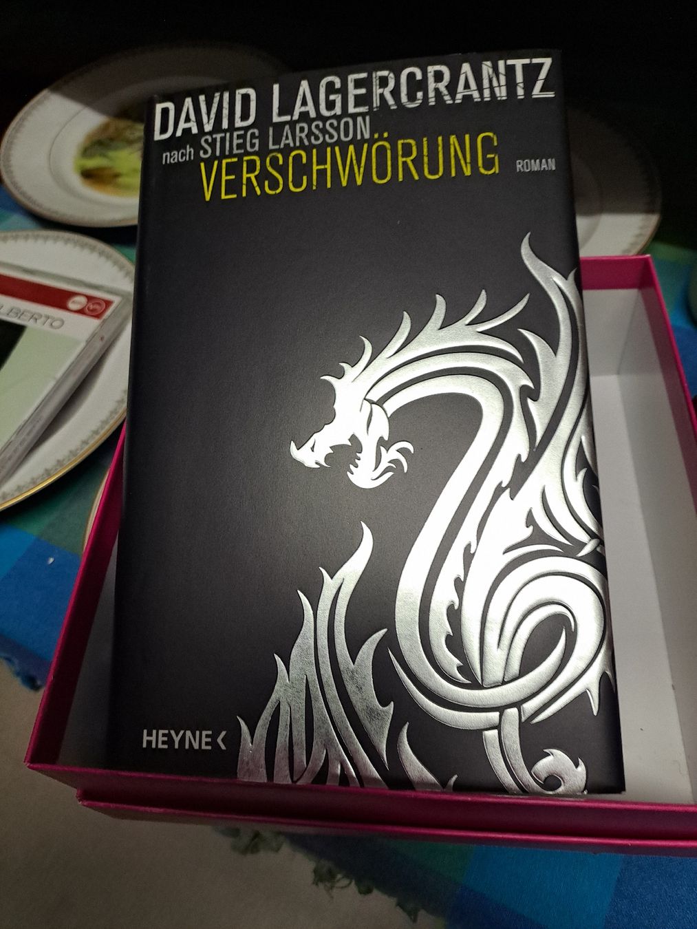 Libri: Spannender Thriller: David Lagercrantz - Verschwörung – Usato da Zürich venduto da Schoebi19 4