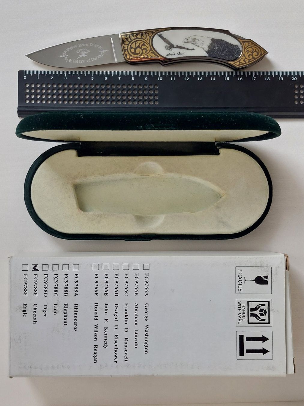 Zubehör: Gigand Knives - Endangered Species Collection - "Eagle" – Neu (gemäss Beschreibung) aus Liebefeld von Helveticus6 9