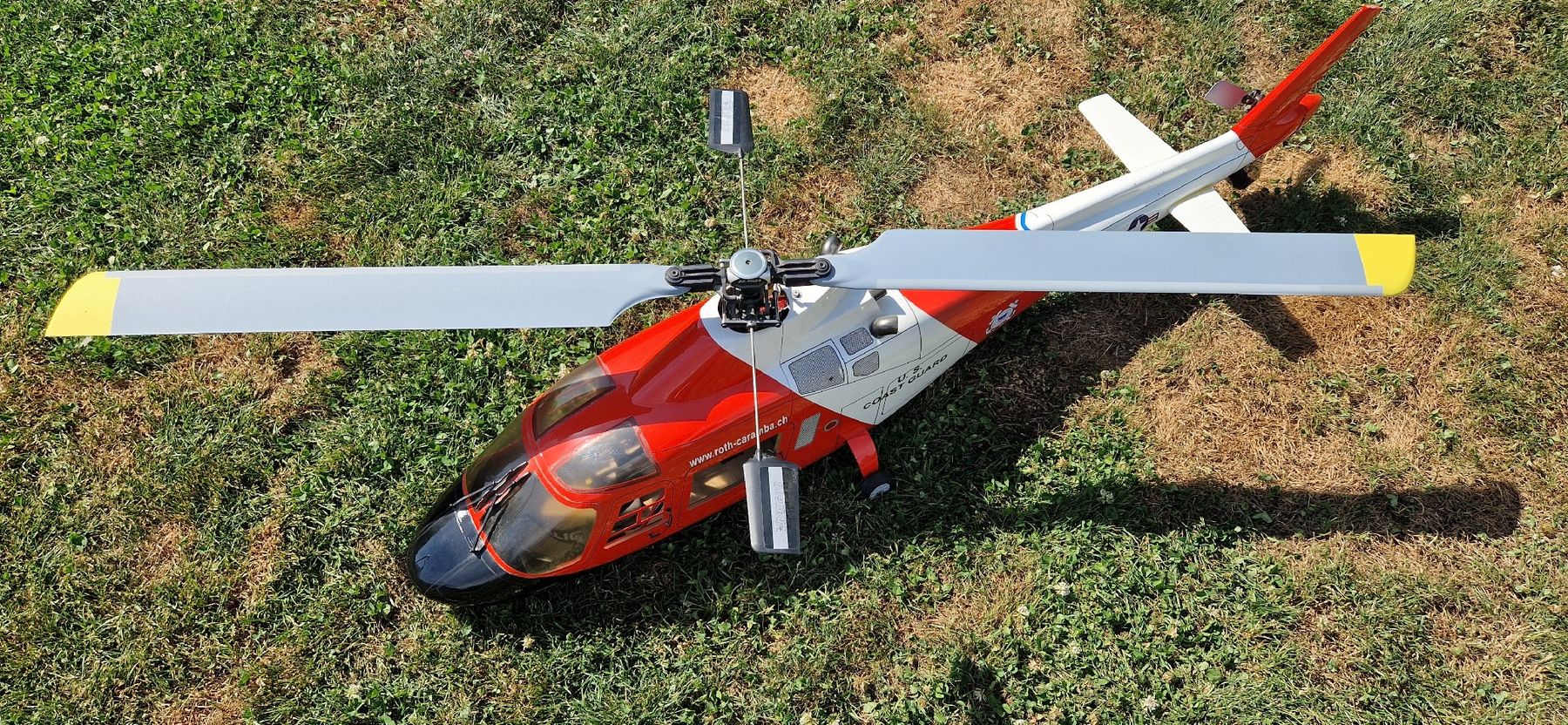 Align Modellismo RC: RC Helikopter Coast Guard Align KST BLS815 gebraucht – Usato da Hettiswil venduto da Caramba02 5