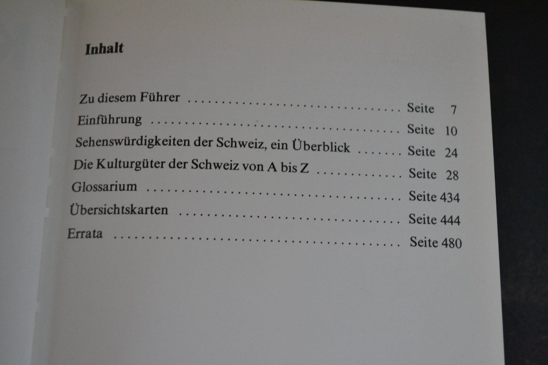 Libri: Kulturführer Schweiz mit 480 Seiten – Usato da Beinwil am See venduto da kajak55 1
