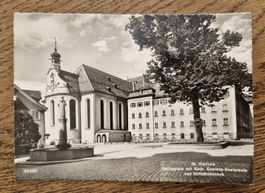 St. Gallen, Gallusplatz, 1948, Stempel: Eidg. Musikfest