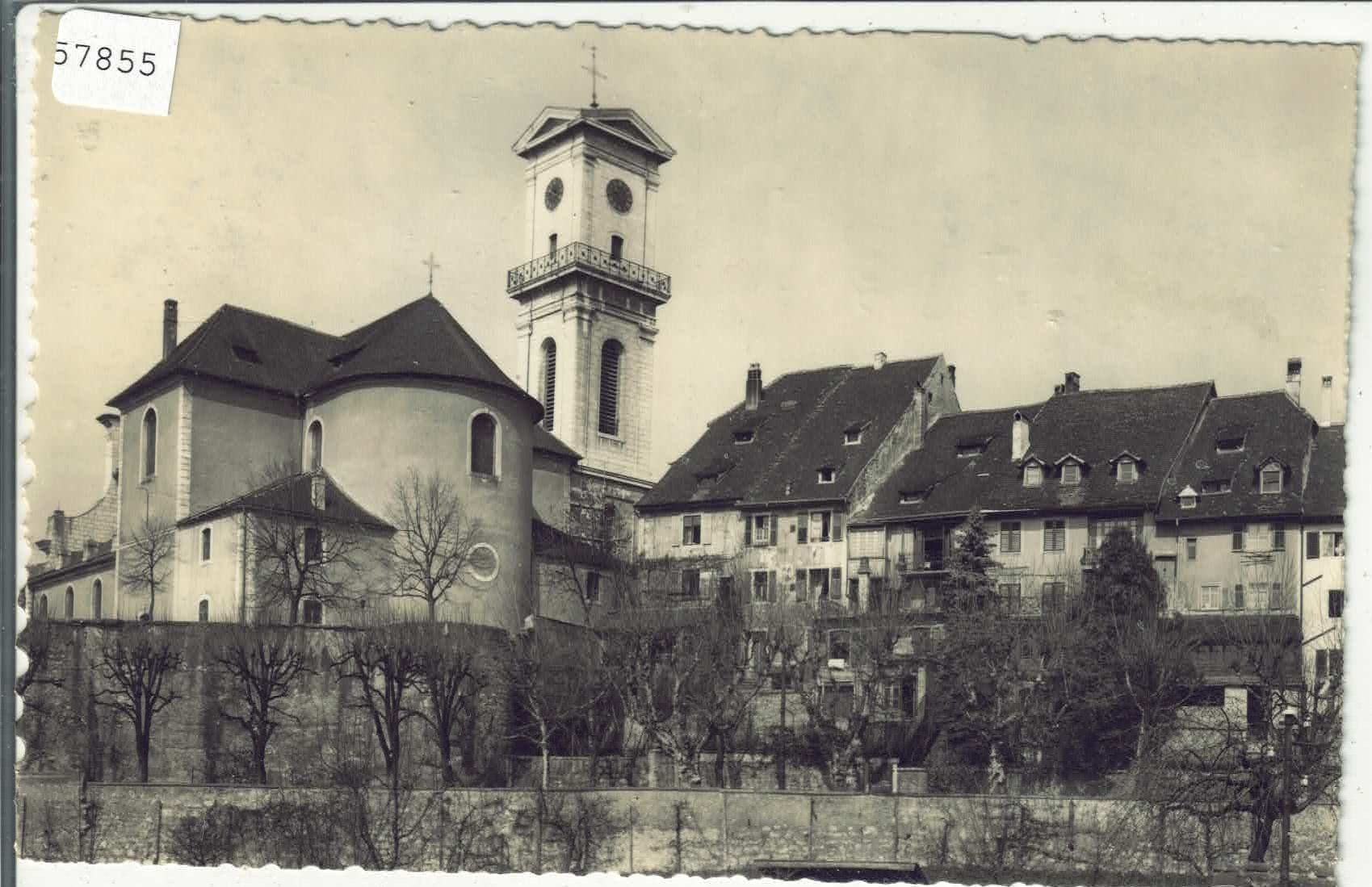 Cartoline postali: Delemont - l'Eglise – Usato da Ettingen venduto da Kartenplanet
